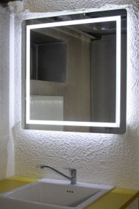 Зеркало с подсветкой №10
